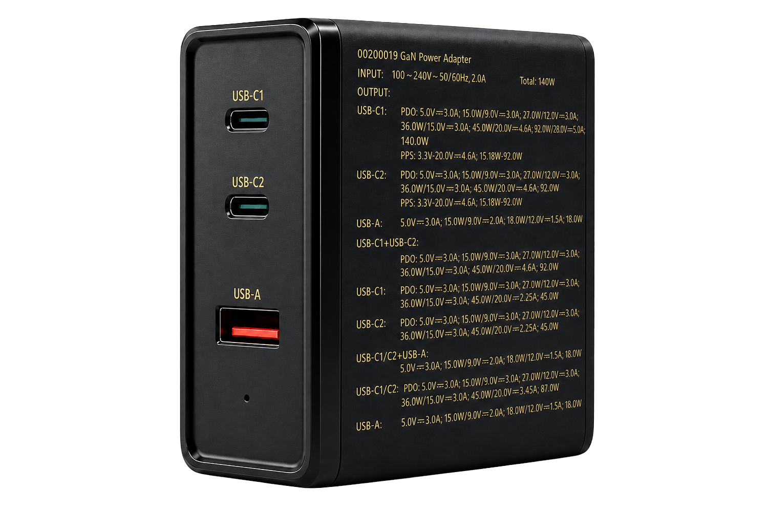 140W Desktop GaN Charger - PaiYi Power