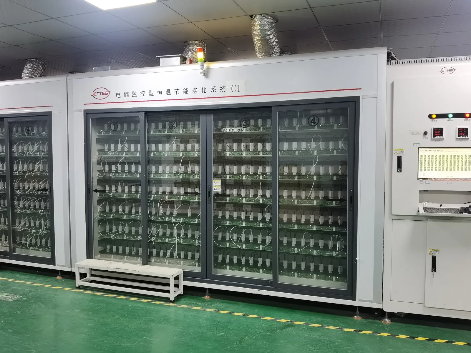 Aging test chamber at Paiyi Power
