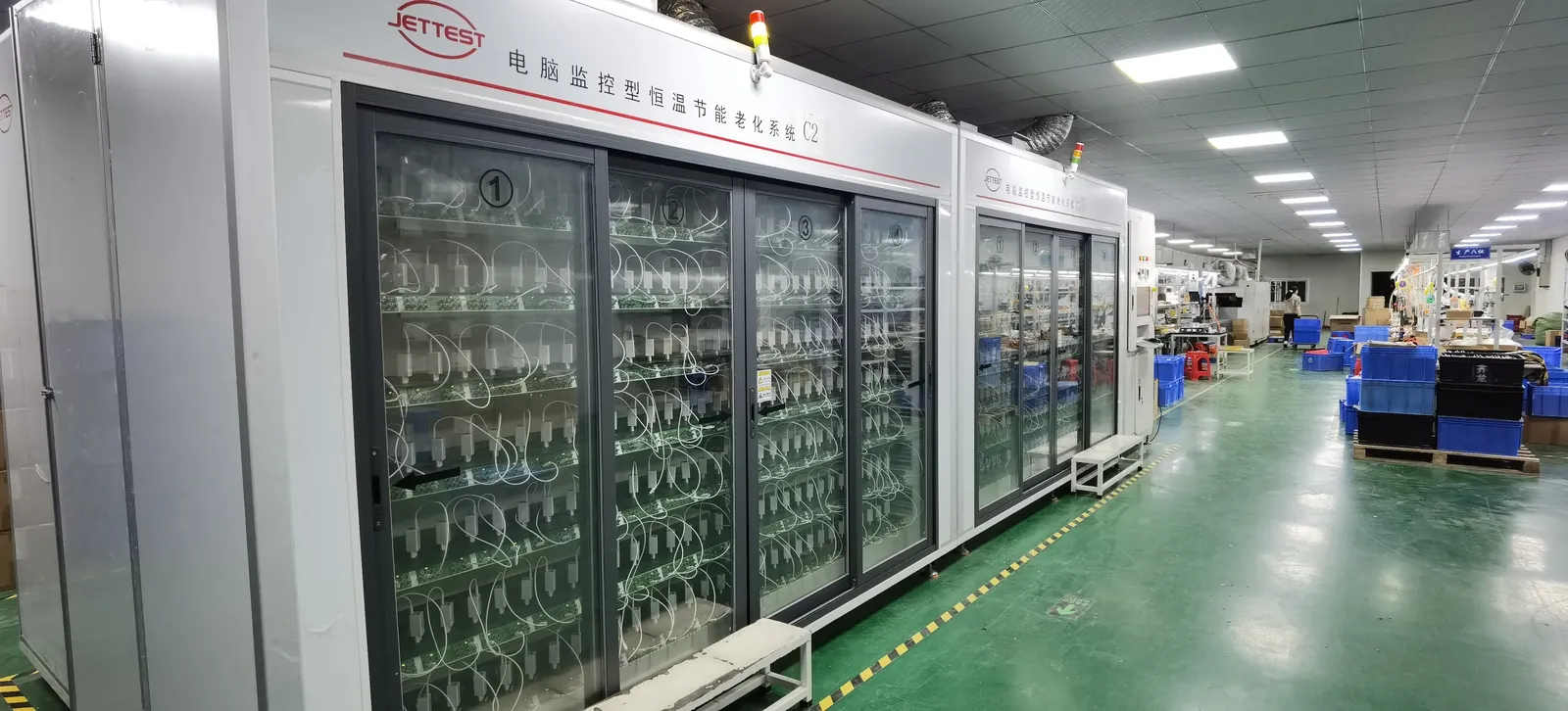 Aging test chamber at Paiyi Power