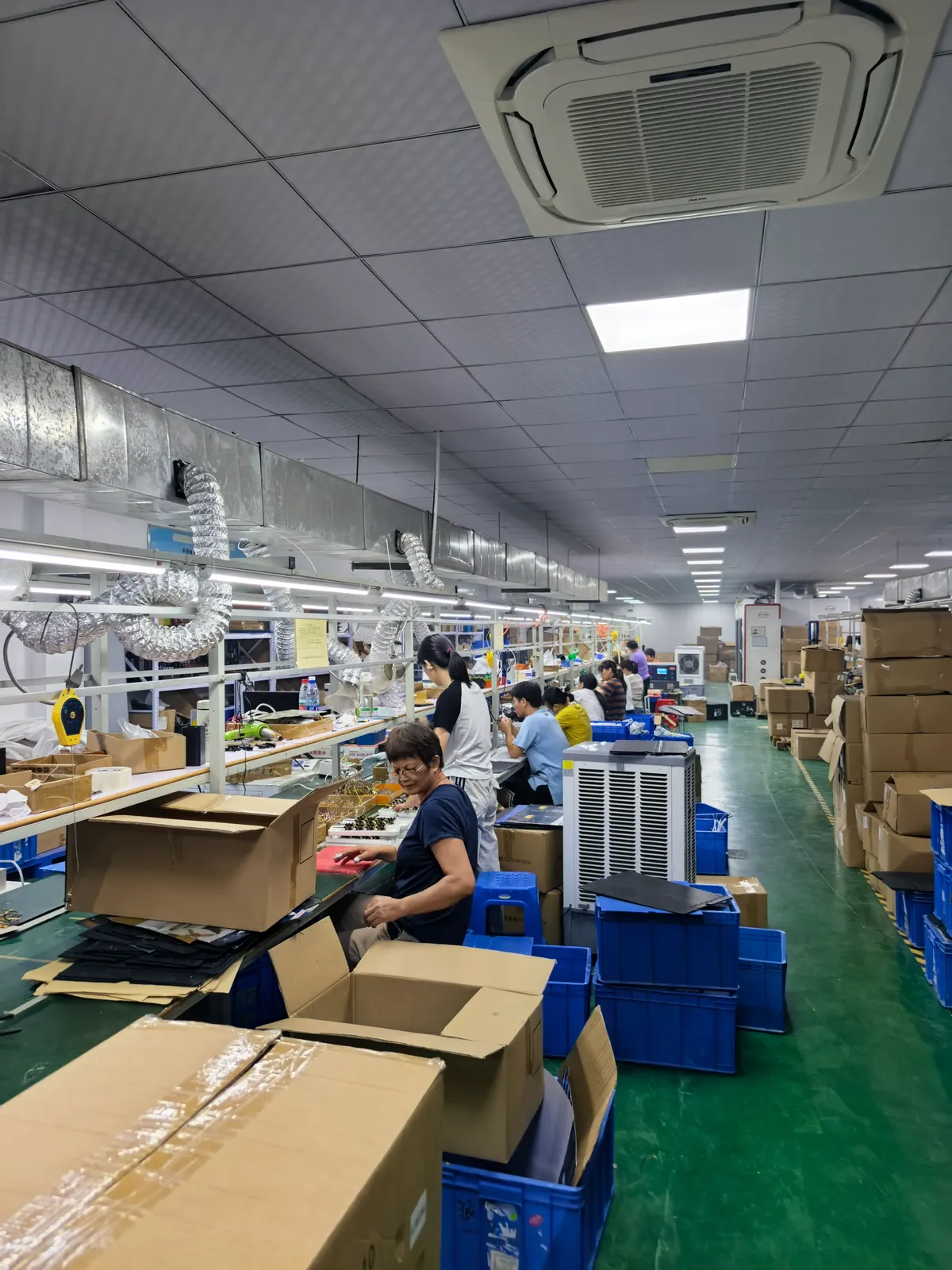 Final assembly line at Paiyi Power