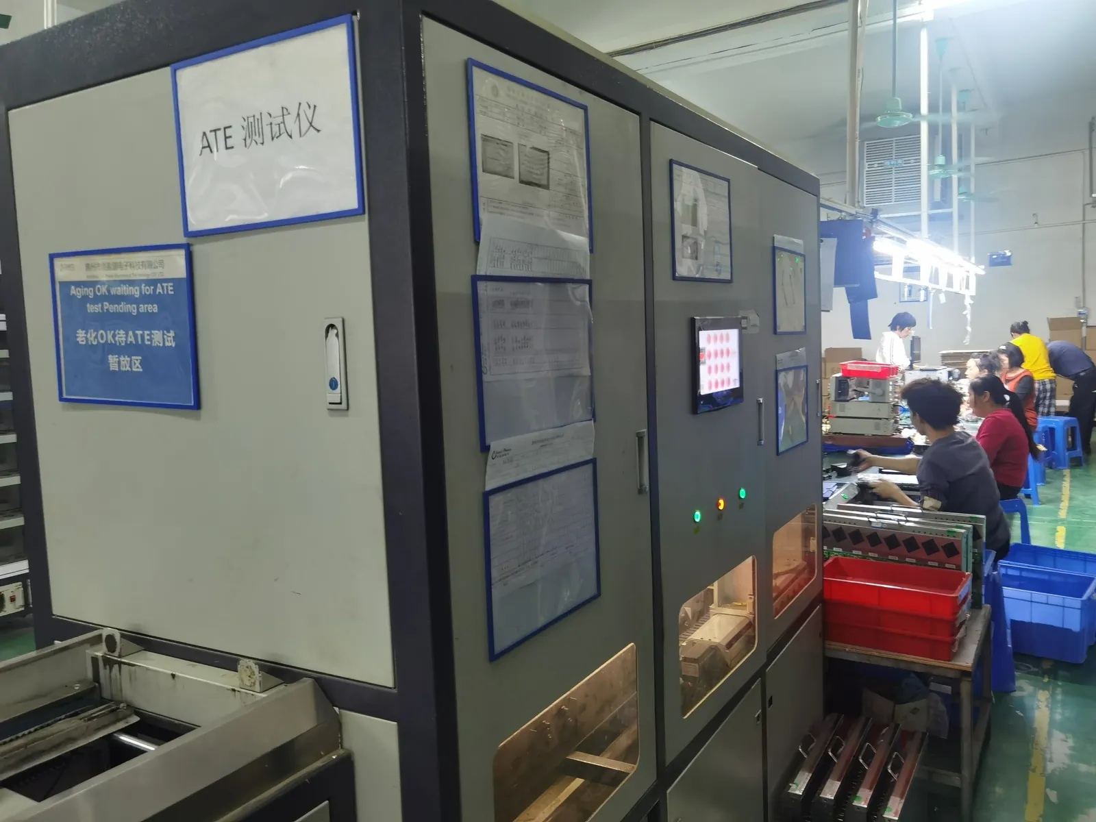 ATE functional test at Paiyi Power