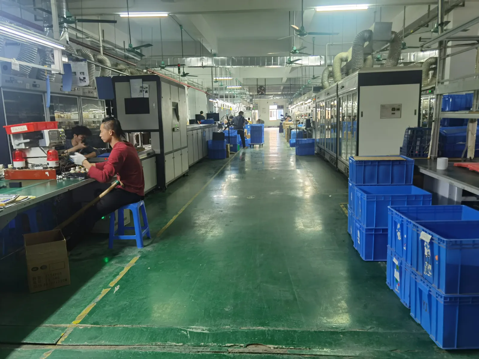 Hand assembly and QC station at Paiyi Power