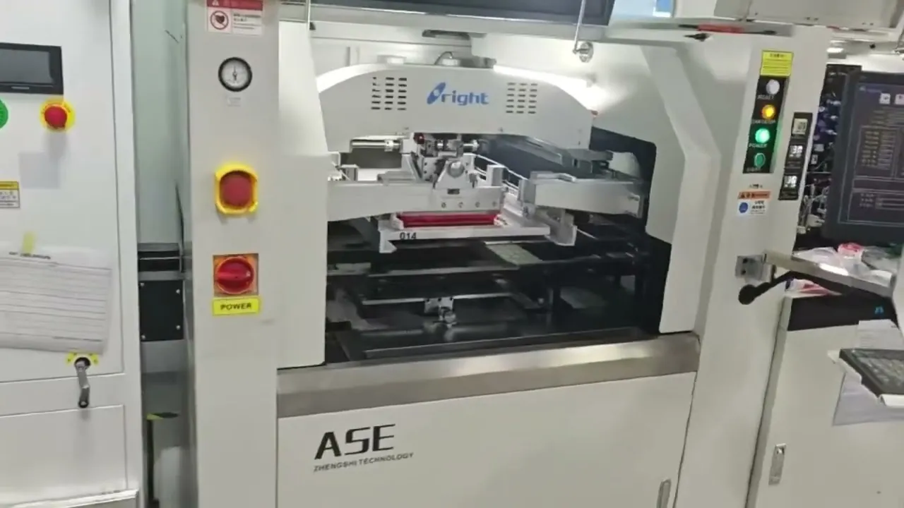 Fuji NXT SMT placement line at Paiyi Power's Tier-1 partner factory
